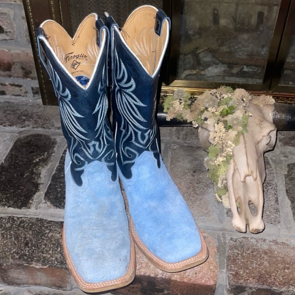 Mens Fenoglio Sky Blue Bios Boots 251515
11 D
Fenoglio